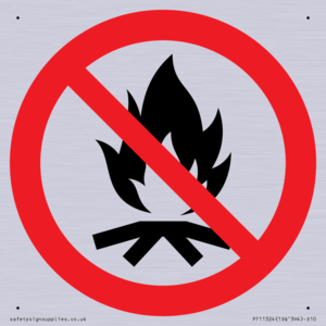 Prohibition: No campfire